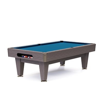 Stradivari Billardtisch "Nero", EuroSpeed, Blau, 9 ft (Spielfeld 254x127 cm)