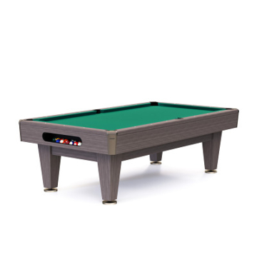 Stradivari Billardtisch "Nero", EuroSpeed, Grün, 8 ft (Spielfeld 224x112 cm)