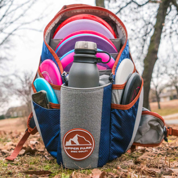 Upper Park Disc Golf Discgolf-Rucksack "The Shift", Ocean Blue