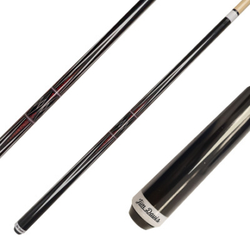 Winsport Billard-Queue "Jim Davis Mirage", Schwarz-Schwarz, JDM-3