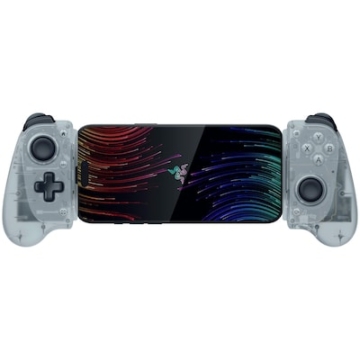 RAZER Kishi V3 Phantom White Edition USB-C Gaming Controller für/ab iPhone(s) 15 & Android Smartphones