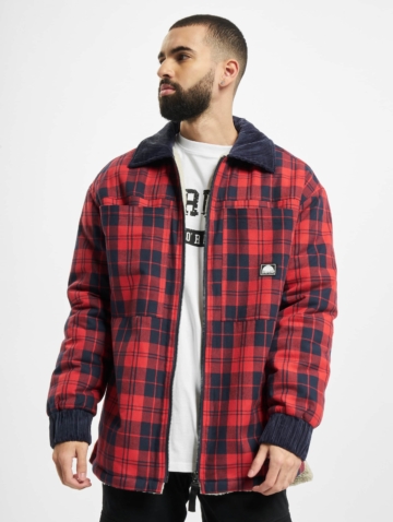 Southpole Check Flannel Sherpa Jacket