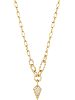 ANIA HAIE N041-02G-W Dance Til Dawn Damen Halskette, verstellbar