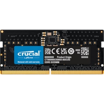 8GB (1x8GB) Crucial DDR5-5600 CL 46 SO-DIMM RAM Notebook Speicher