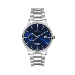 East Hill, 43mm, silber/blau