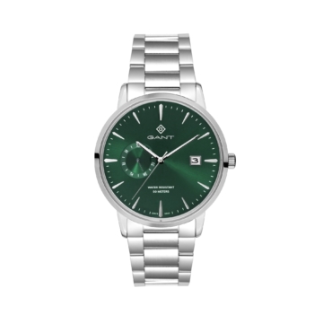East Hill, 43mm, silber/grün