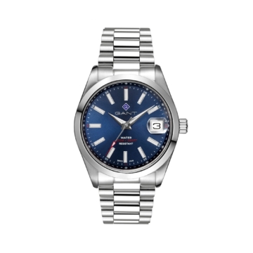 Eastham, 42mm, silber/blau