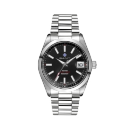 Eastham, 42mm, silber/schwarz