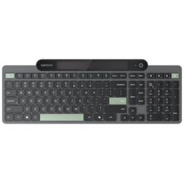 Lenovo Selbstladende Bluetooth Tastatur Schwarz, Unterstützt Microsoft Swift Pairing