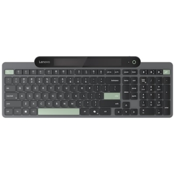 Lenovo Selbstladende Bluetooth Tastatur Schwarz, Unterstützt Microsoft Swift Pairing