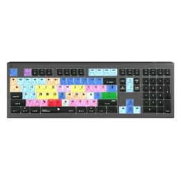 LogicKeyboard Astra 2 Avid Media Composer Mac, USB, DE mit Tastaturbeleuchtung