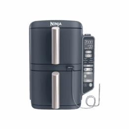 Ninja Double Stack XL 2-Ebenen Heißluftfritteuse 9,5 L in Dunkelblau | SL451EUCYD | von SharkNinja