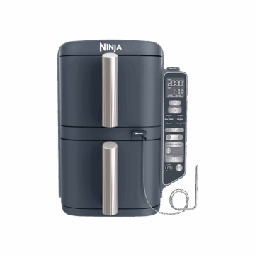 Ninja Double Stack XL 2-Ebenen Heißluftfritteuse 9,5 L in Dunkelblau | SL451EUCYD | von SharkNinja