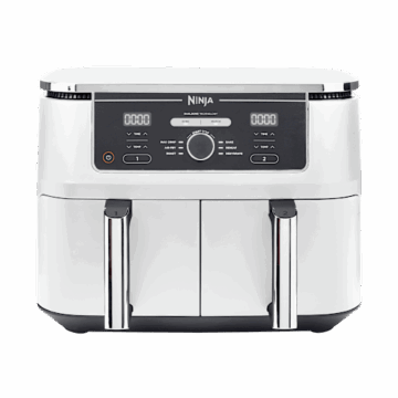 Ninja Foodi MAX Dual Zone Heißluftfritteuse in Blanc | AF400EUWH | von SharkNinja