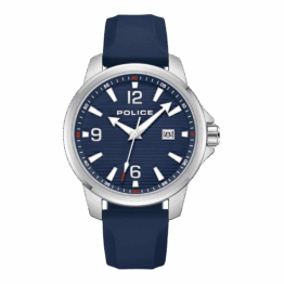 Police Herren Armbanduhr Analog Quarz Edelstahl Silber 44 mm MENSOR PEWJN0020901 - Armbanduhr Herren - Uhren Herren - Police Uhren