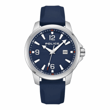 Police Herren Armbanduhr Analog Quarz Edelstahl Silber 44 mm MENSOR PEWJN0020901 - Armbanduhr Herren - Uhren Herren - Police Uhren