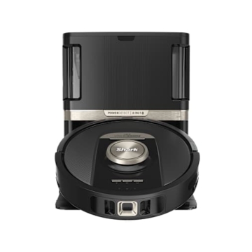Shark PowerDetect NeverTouch Pro 2-in-1 Saug- und Wischroboter in Schwarz | RV2800ZEEU | von SharkNinja