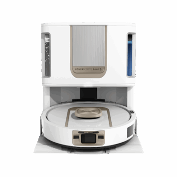 Shark ThermaCharged PowerDetect Nass- und Trocken-Saugroboter in Weiß | RV2900XEEUWH | von SharkNinja