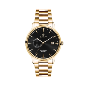 East Hill-IPG, 43mm, gold/schwarz