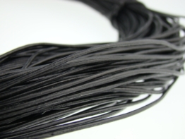 esnado Lederband 1,5 mm Schwarz – Echt Leder