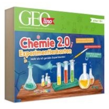 FRANZIS 67212 - GEOlino Chemie 2.0 Experimentierkasten - Mehr als 40 geniale Experimente! Für Kinder ab 10 Jahren