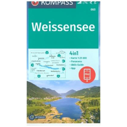 Kompass Verlag WK 060 Weissensee