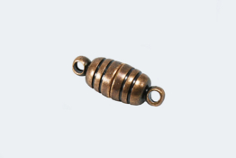 Magnetverschluss mit Ösen, 6 x 15 mm