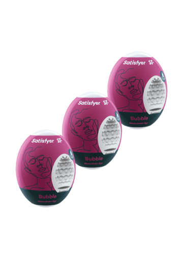 Masturbator Egg Bubble 3pcs