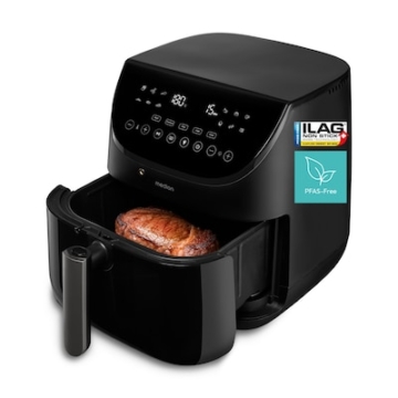Medion MD 13060 X20 XXL Heißluftfritteuse 6,6l schwarz