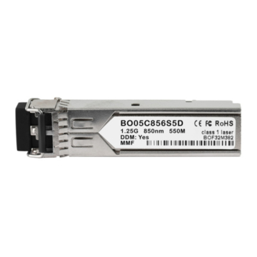 SFP Transceiver SFP Gigabit Ethernet, MM, 1000SX, 550m, 850nm, LC dplx, DDM - 1 VPE = 10 Stï¿½ck