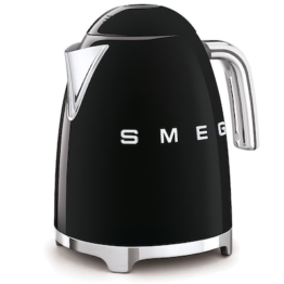 SMEG KLF03BLEU 50s Style Wasserkocher Schwarz