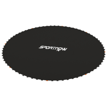 SPORTNOW Ersatz-Tuch für Trampolin, Sprungtuch-Ersatz, passend für Trampolin Ø 3,7 m und 14 cm Federn, mit Federhaken-Tool und 72 V-Haken (Feder nicht inklusive) Aosom