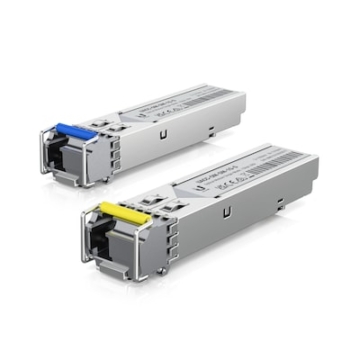 Ubiquiti UniFi UACC-OM-SM-1G-S-2 SFP Transceiver auf LC Simplex 1,25 GBit/s, 2er Pack