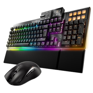 be quiet! DARK MOUNT Silent Linear Combo, Maus-Tastaturkombination, kabellos, Gaming, inkl. be quiet! Dark Perk Ergo