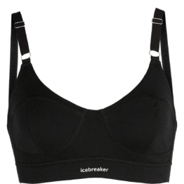 Icebreaker Damen Queens Clasp Sport BH