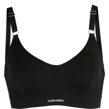 Icebreaker Damen Queens Clasp Sport BH