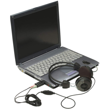 MANHATTAN Sound Adapter USD 3D schwarz