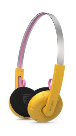 Philips TAMS1YL/00 kabellose und kabelgebundene On-ear Kopfhörer USB-C Bluetooth gelb