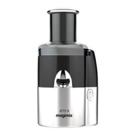 Magimix Juice Expert 3 Entsafter & Zentrifugal-Entsafter 2-in-1 400W Full Black mit XXL-Einfüllschacht