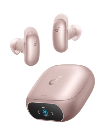 soundcore Liberty 5 Pro In-Ear Bluetooth-Kopfhörer Noise Cancelling Display; pink